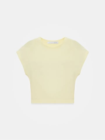 Dilvin Shirt in Gelb: Vorderseite