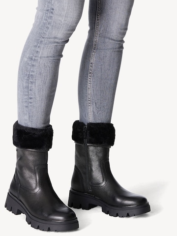 Bottines TAMARIS en noir : devant