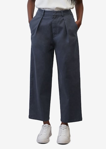Marc O'Polo DENIM Loose fit Chino Pants in Blue: front