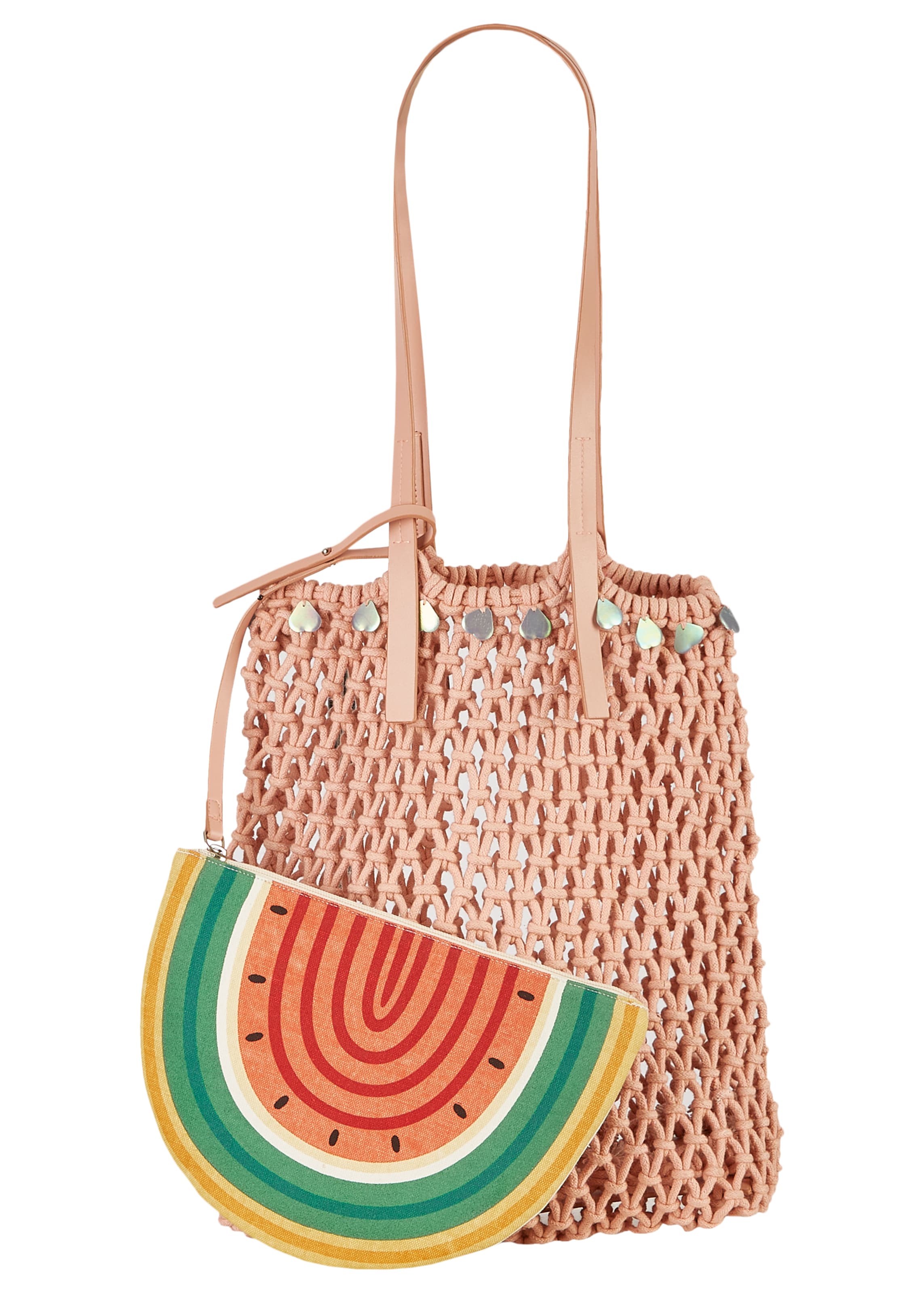 Sac Curuba en rose : devant