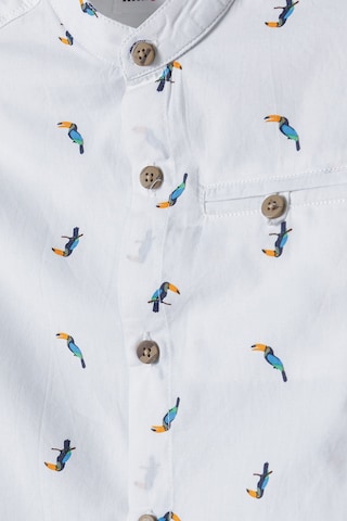 MINOTI Regular fit Button Up Shirt in White