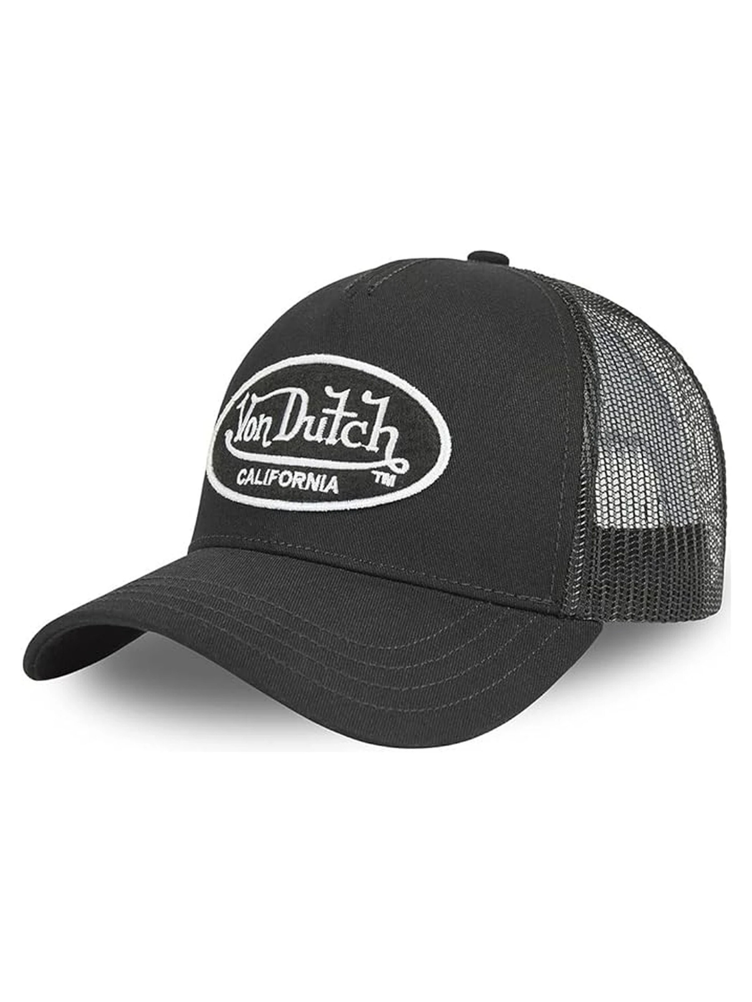Von Dutch Kšiltovka 'Gorra von dutch negra lofb5 trucker cap' – černá