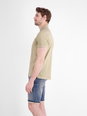 LERROS Polo in Jersey-Qualität mit Brusttasche aus reiner Baumwolle in Beige