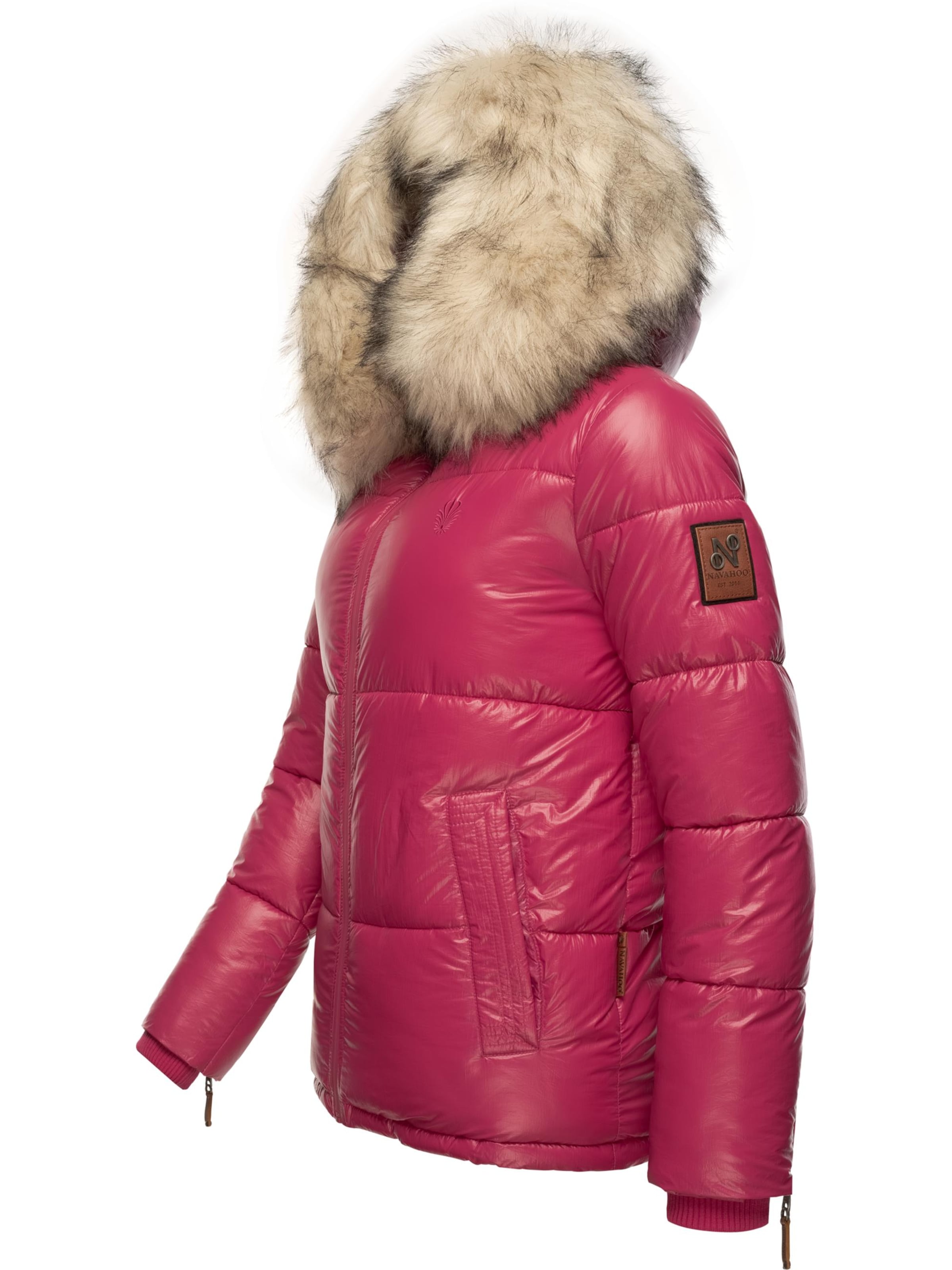 Geacă de iarnă 'Tikunaa' de la NAVAHOO pe roz