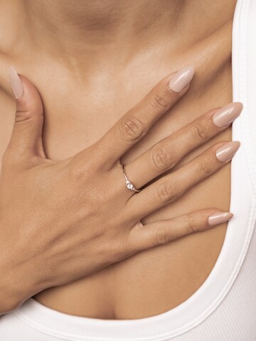 Hey Happiness Ring 'Slim Trio' in Silver