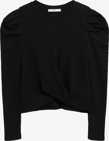 T-shirt 'Joanne' MANGO en noir : devant