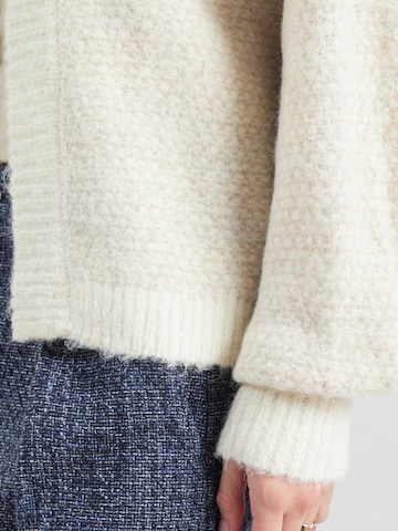 VERO MODA Knit Cardigan 'VMLOVELY' in Beige