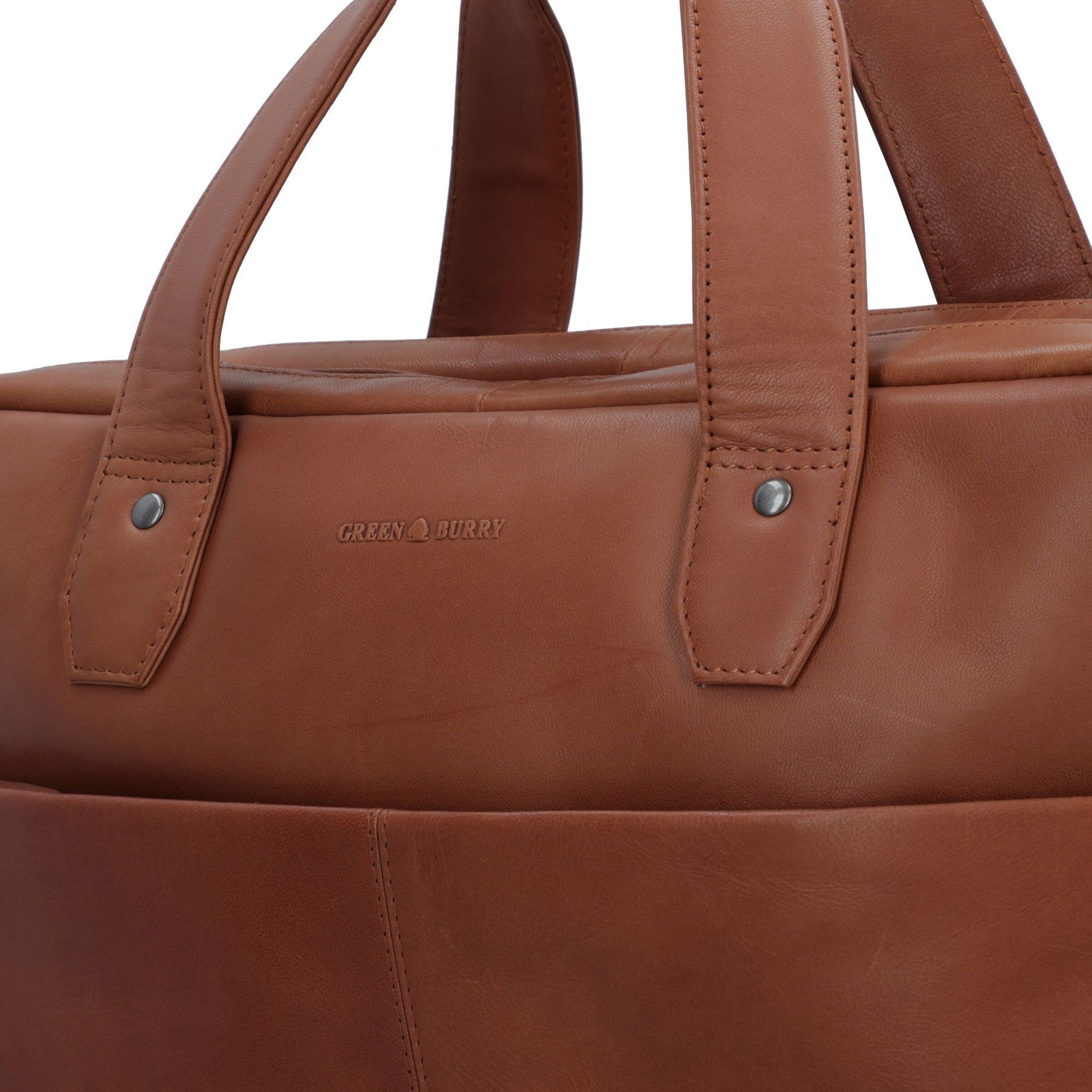 GREENBURRY Document Bag 'Fiorentina' in Brown