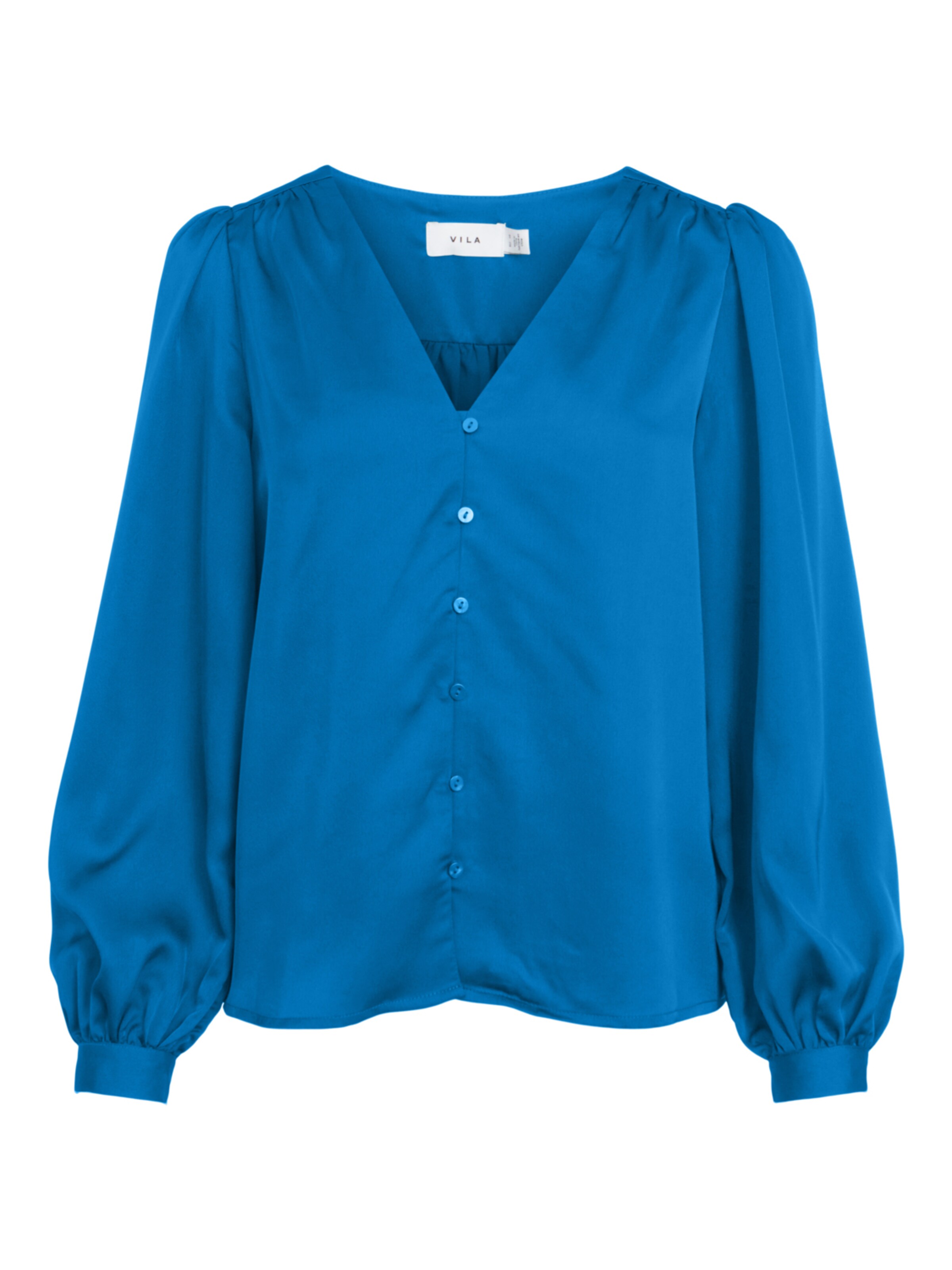 VILA Bluse in Blau: Vorderseite