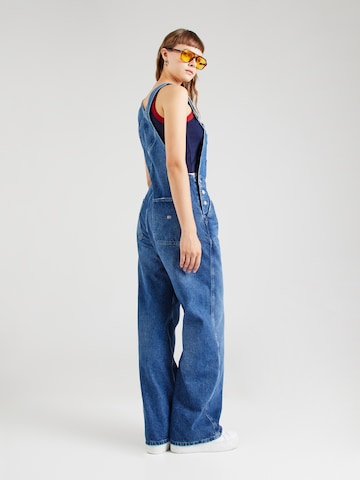 Tommy Jeans Loosefit Latzjeans in Blau