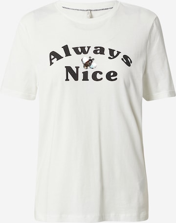 ONLY - Camiseta 'KITA' en blanco: frente