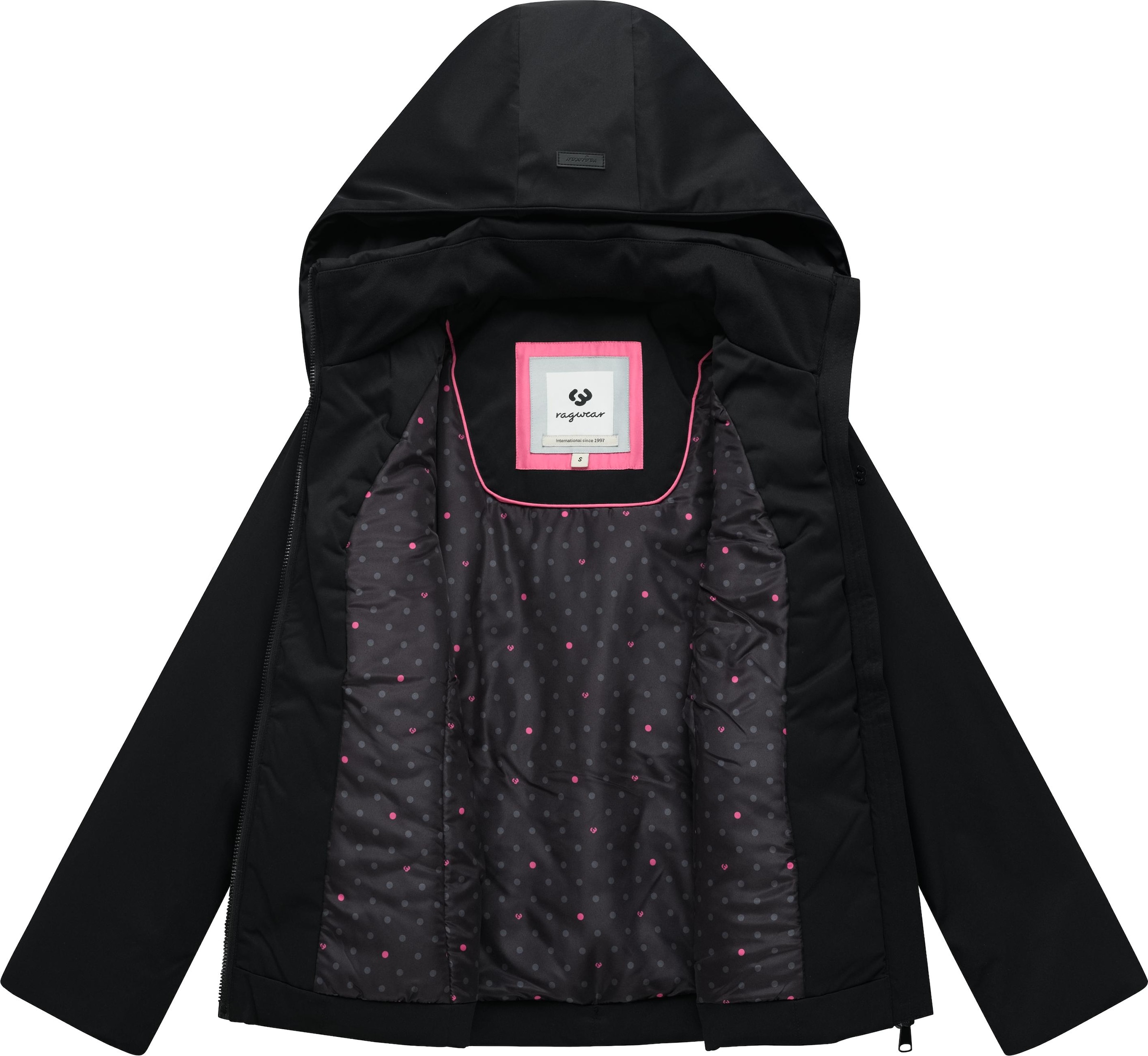 Ragwear Functionele jas 'Annona Y' in Zwart