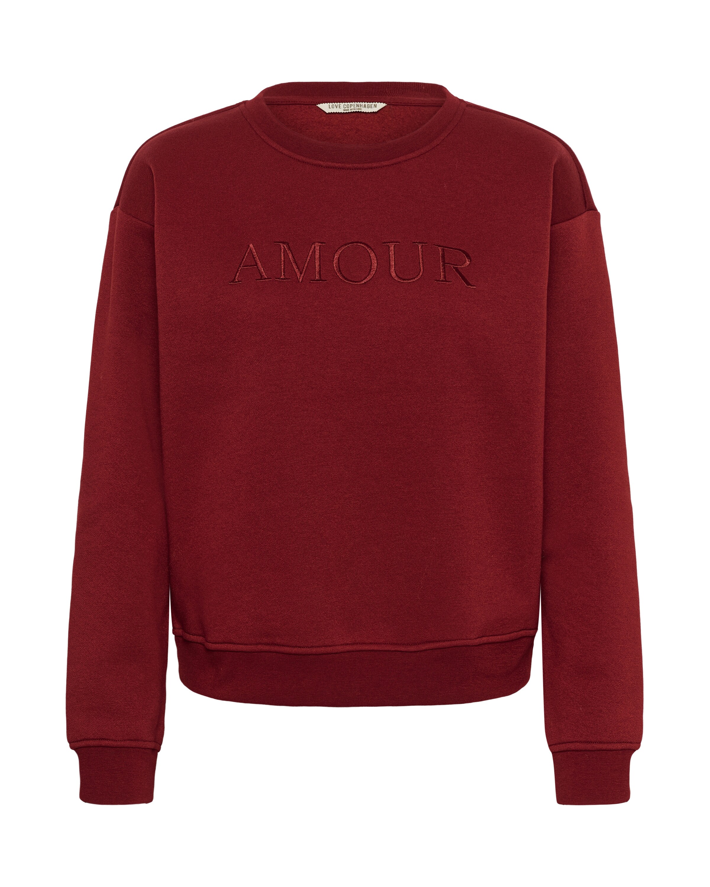 Sweat-shirt 'Sammi' Love Copenhagen en rouge : devant