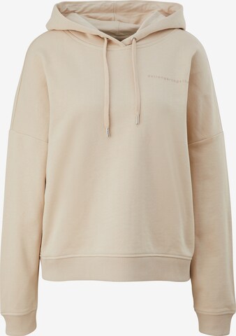 comma casual identity Sweatshirt in Beige: predná strana