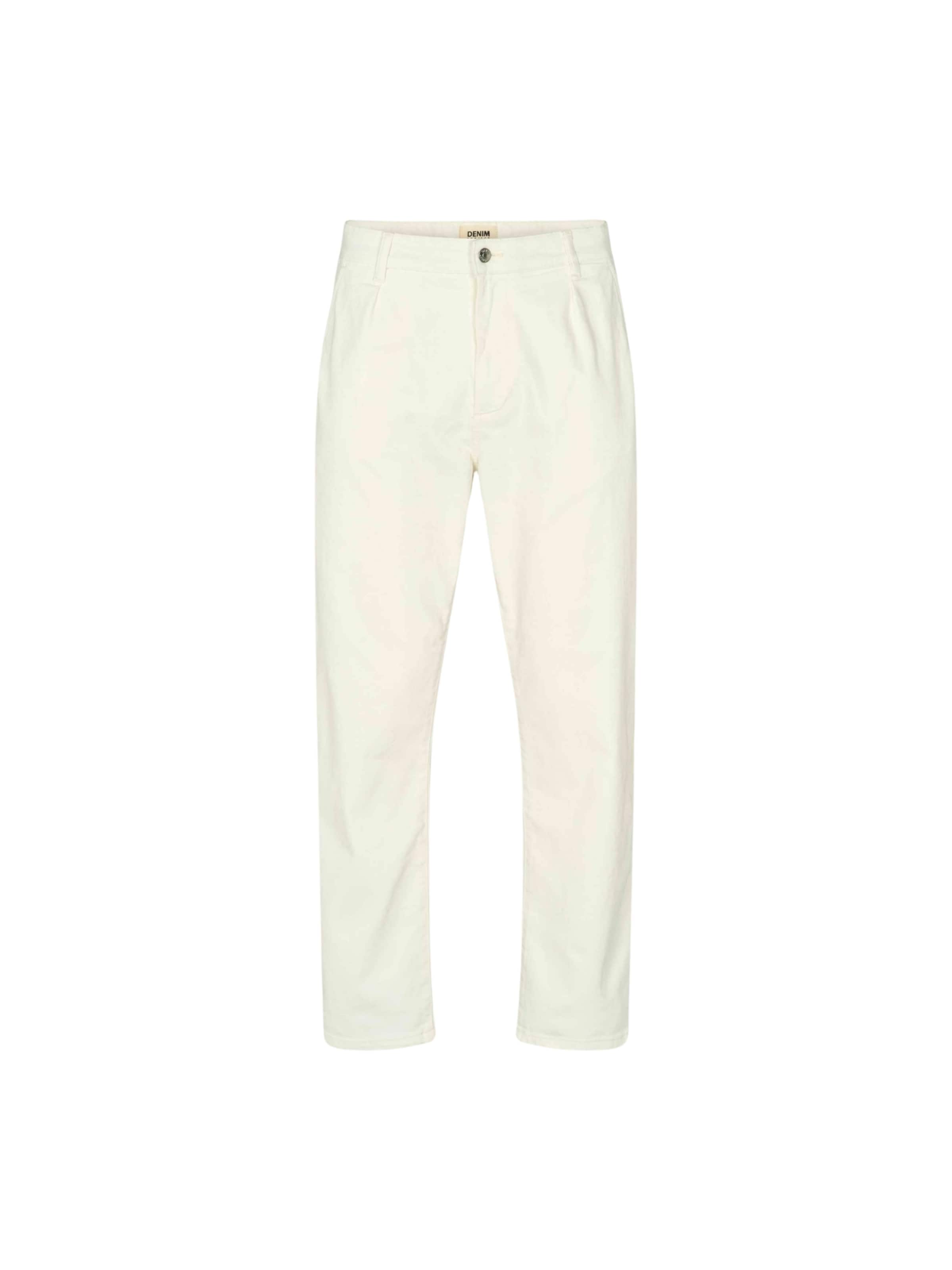 Denim Project Farkut ' DPChino ' värissä valkoinen: etupuoli