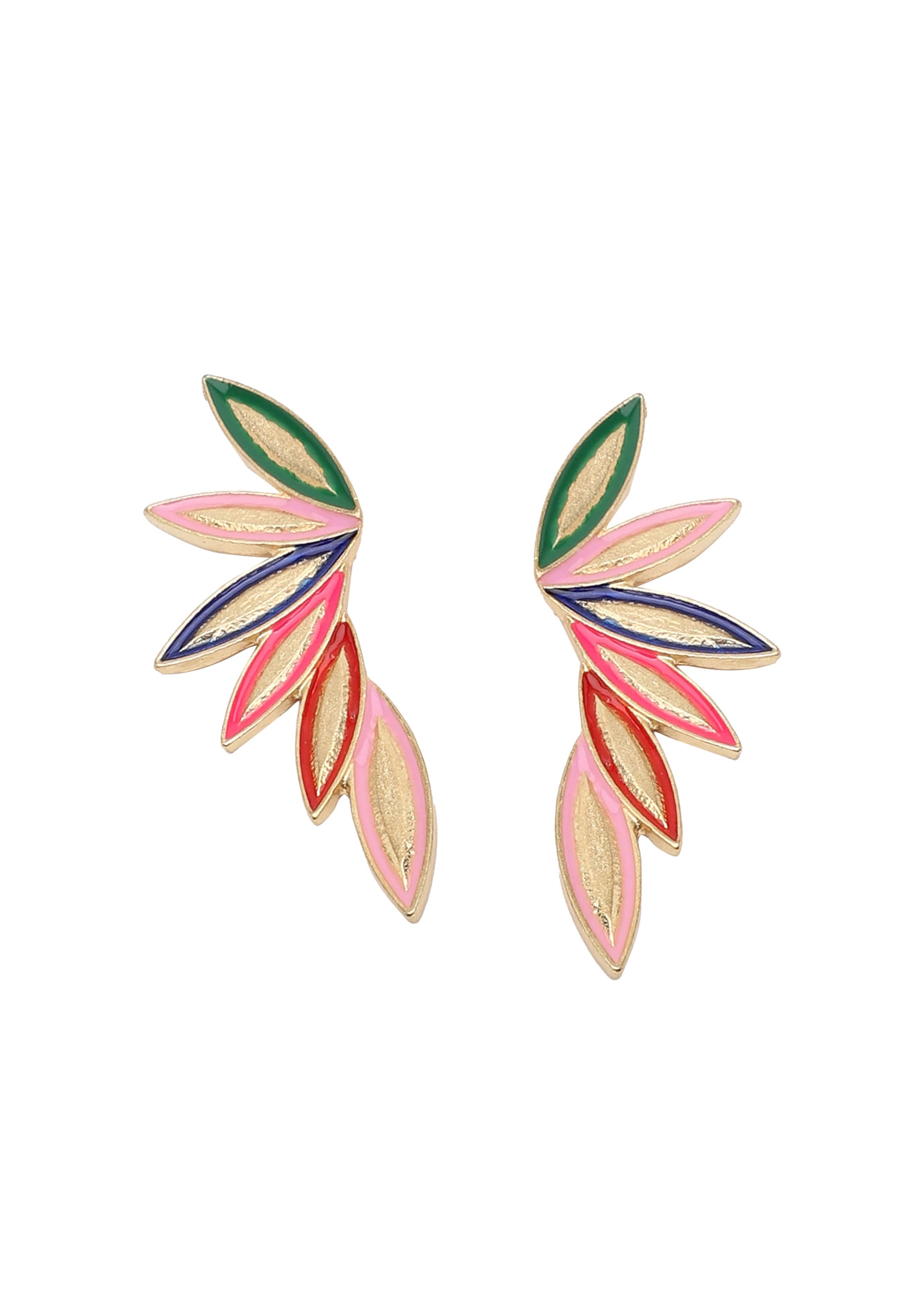 SOHI Σκουλαρίκια ' Charla ' σε ανάμεικτα χρώματα: μπροστά