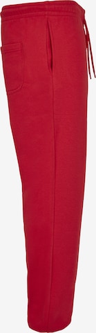 Urban Classics Tapered Broek in Rood