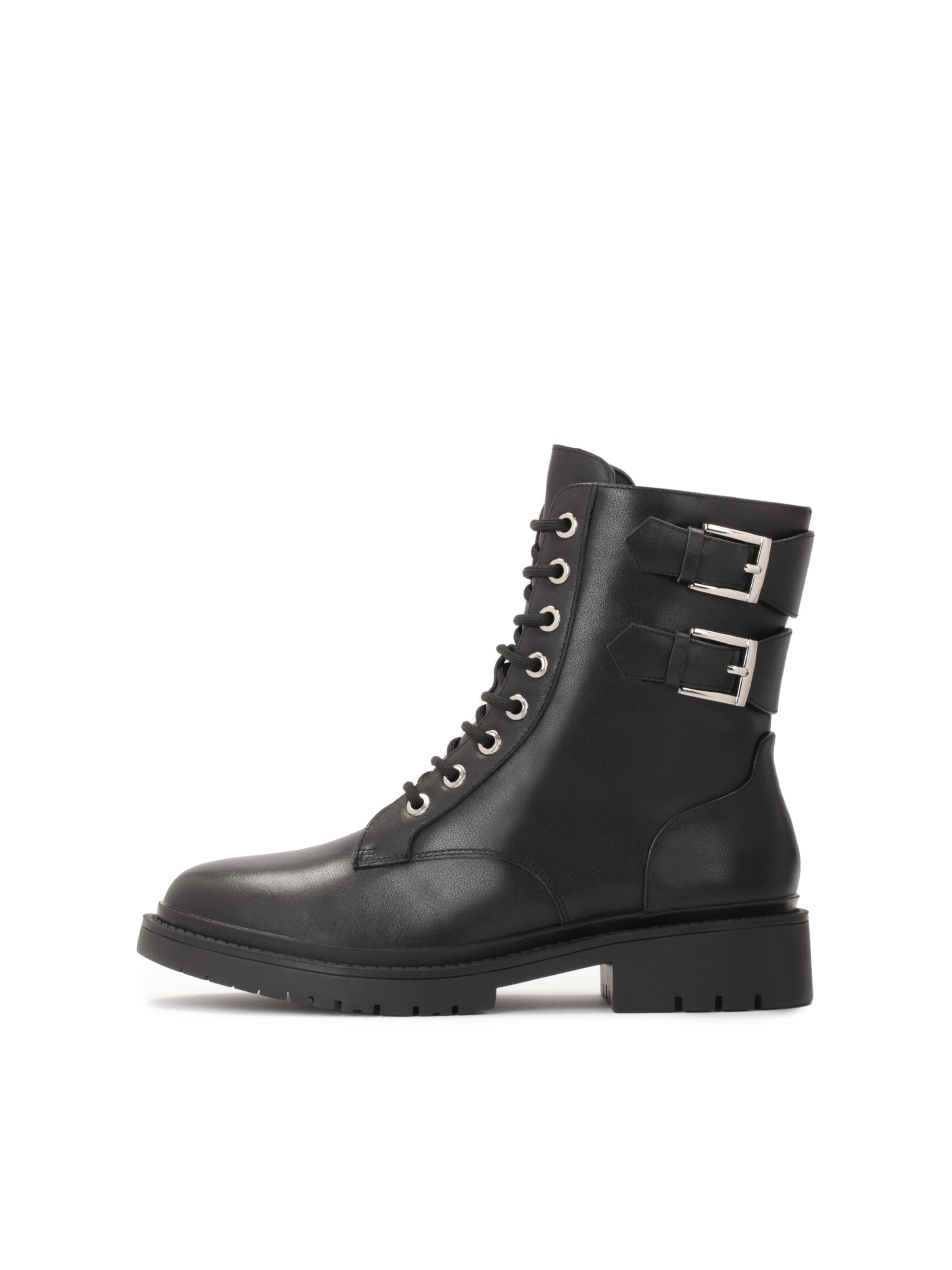 Stivaletto stringato Kazar di colore nero / argento, Visualizzazione prodotti