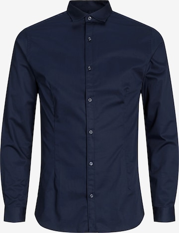 JACK & JONES Slim fit Overhemd in Blauw: voorkant