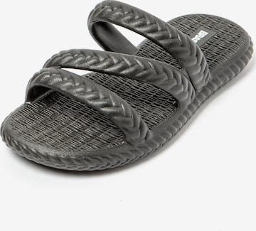 Brasileras Pantolette 'Sira' in Schwarz: Vorderseite