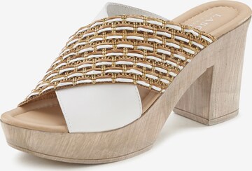 LASCANA Clogs in Gold: front