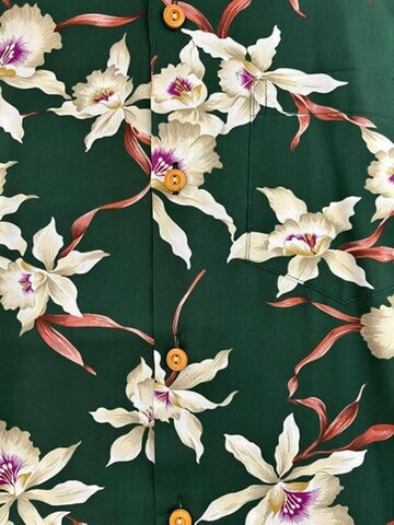 Paradise Found Regular Fit Hemd 'Tom' in Grün