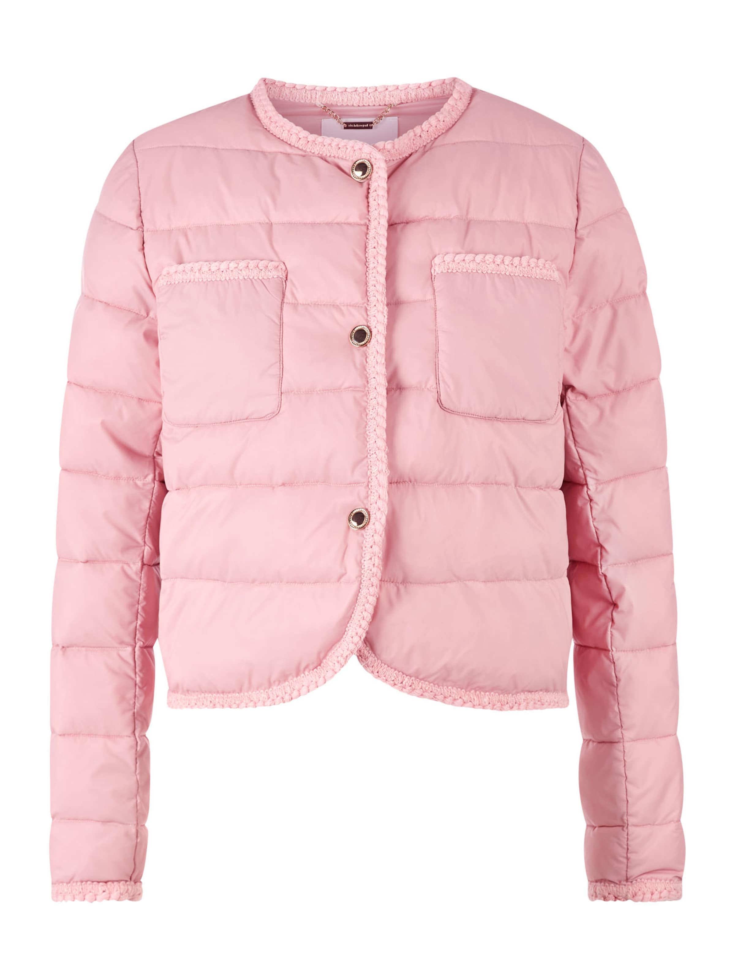 Rich & Royal - Casaco meia-estação em rosa: frente