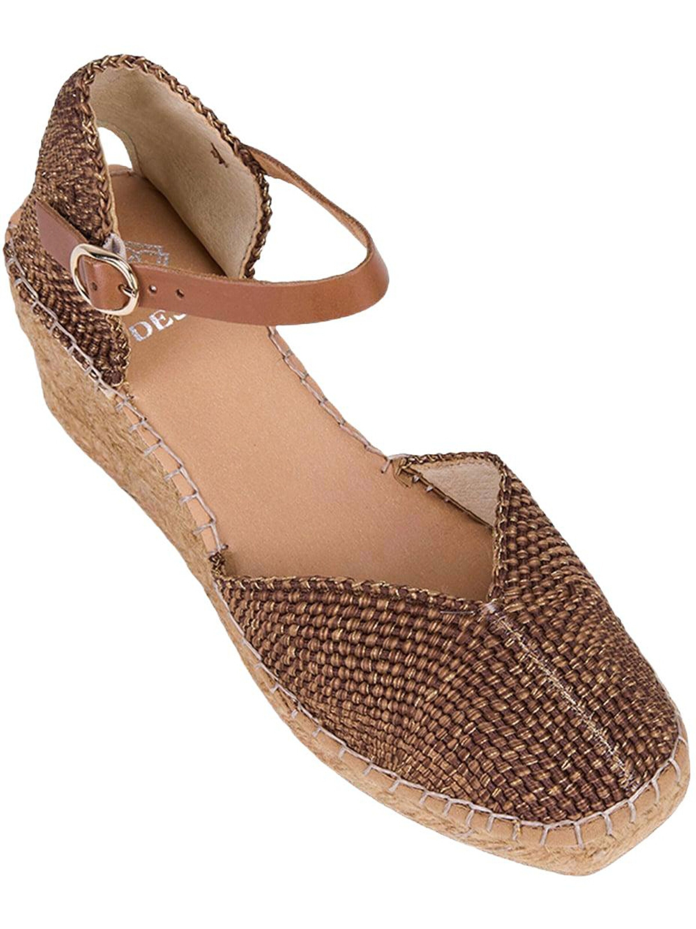 Desa Espadrilles 'Keil-Espadrilles' in Gold