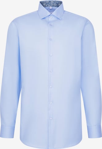 SEIDENSTICKER Regular Fit Businesshemd in Blau: Vorderseite