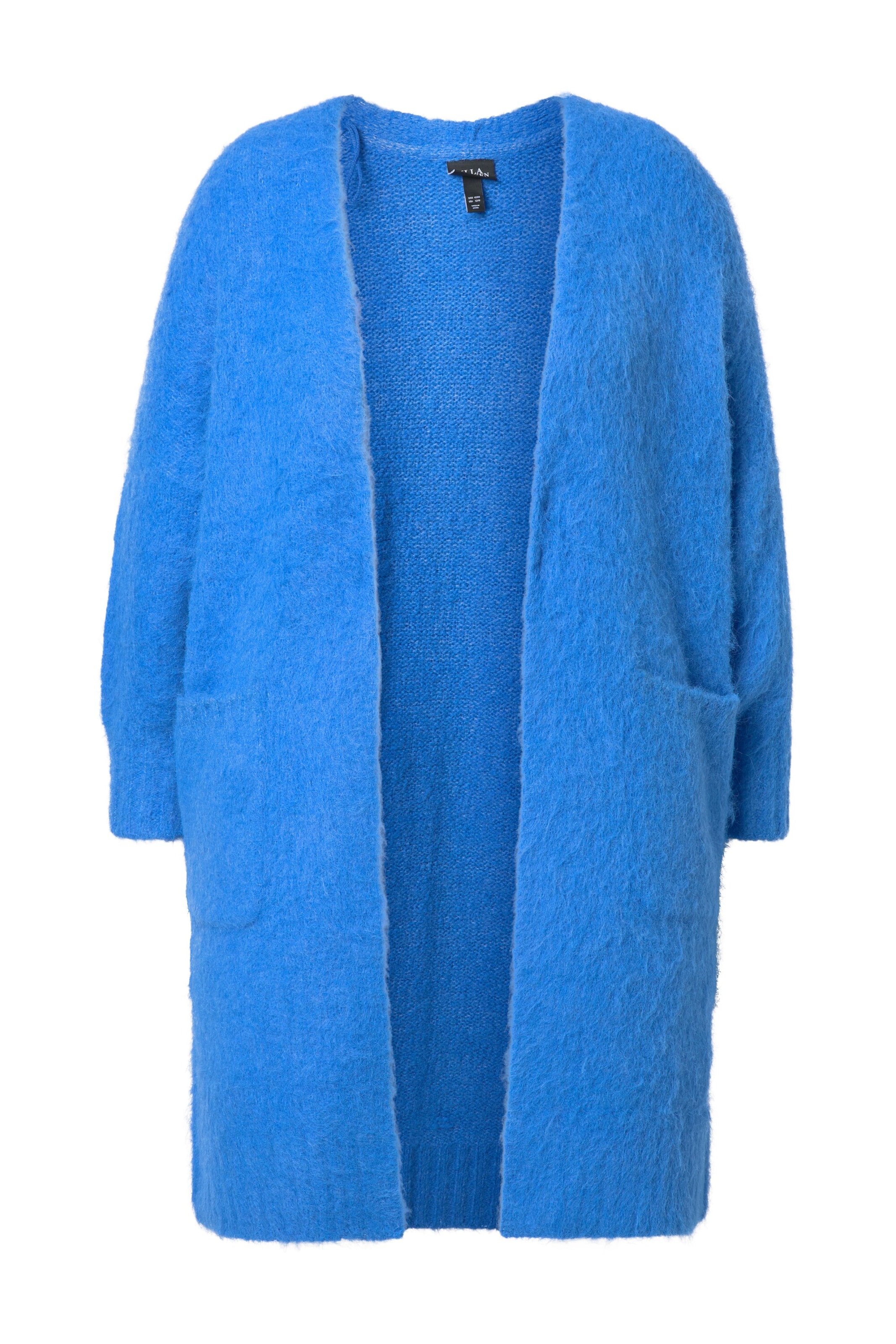 Ulla Popken Strickjacke in Blau: Vorderseite