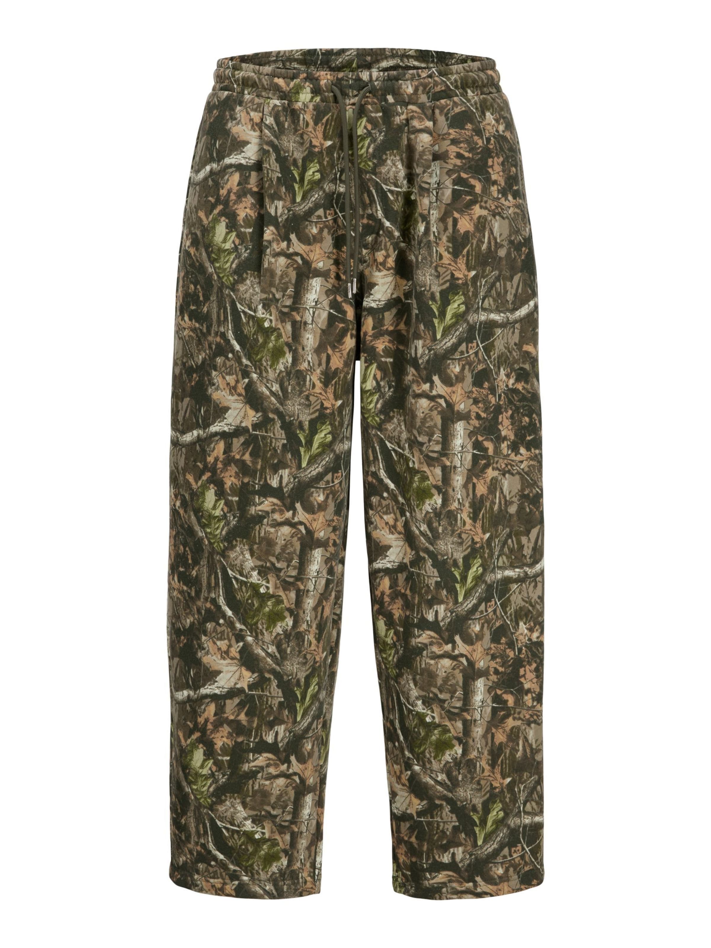JACK & JONES Trousers in Green: front