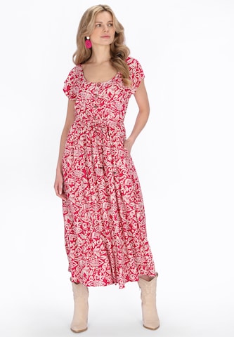 usha FESTIVAL - Vestido de verano en rosa: frente