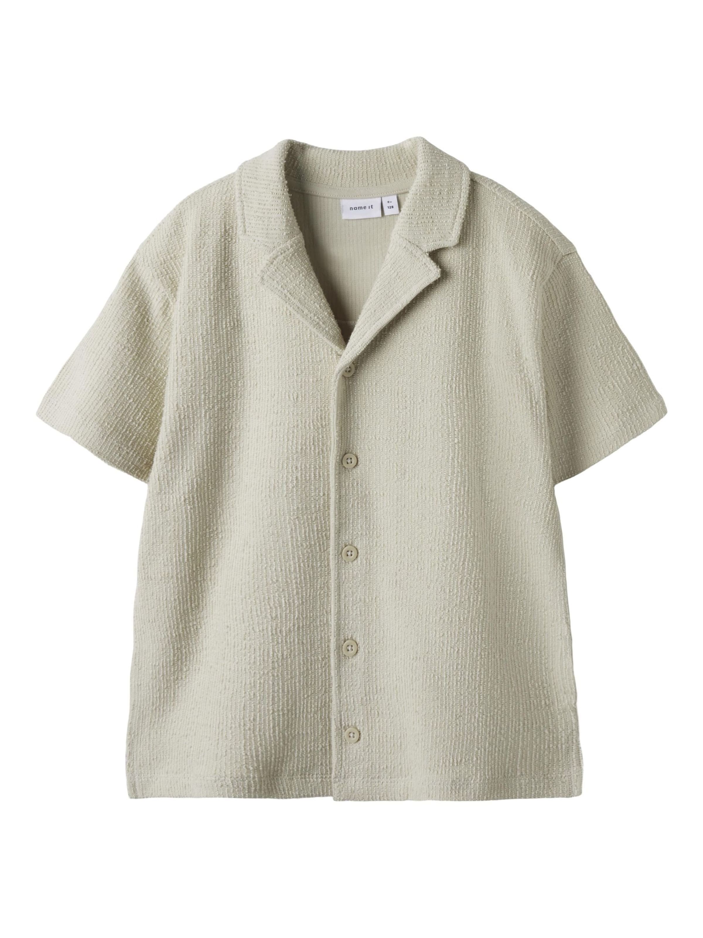 NAME IT - Ajuste regular Camisa en beige: frente