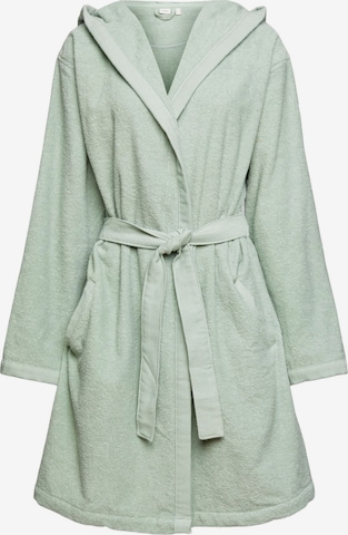 ESPRIT Short Bathrobe in Green: front