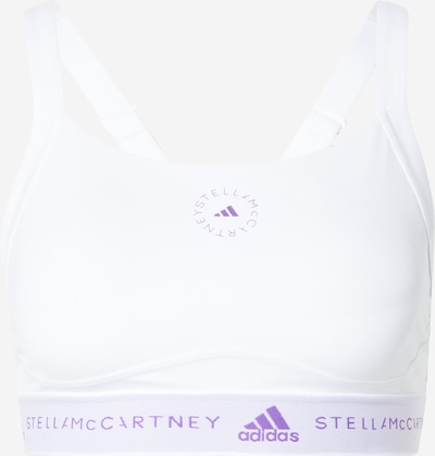 adidas by Stella McCartney Soutien-gorge de sport en violet / blanc, Vue avec produit