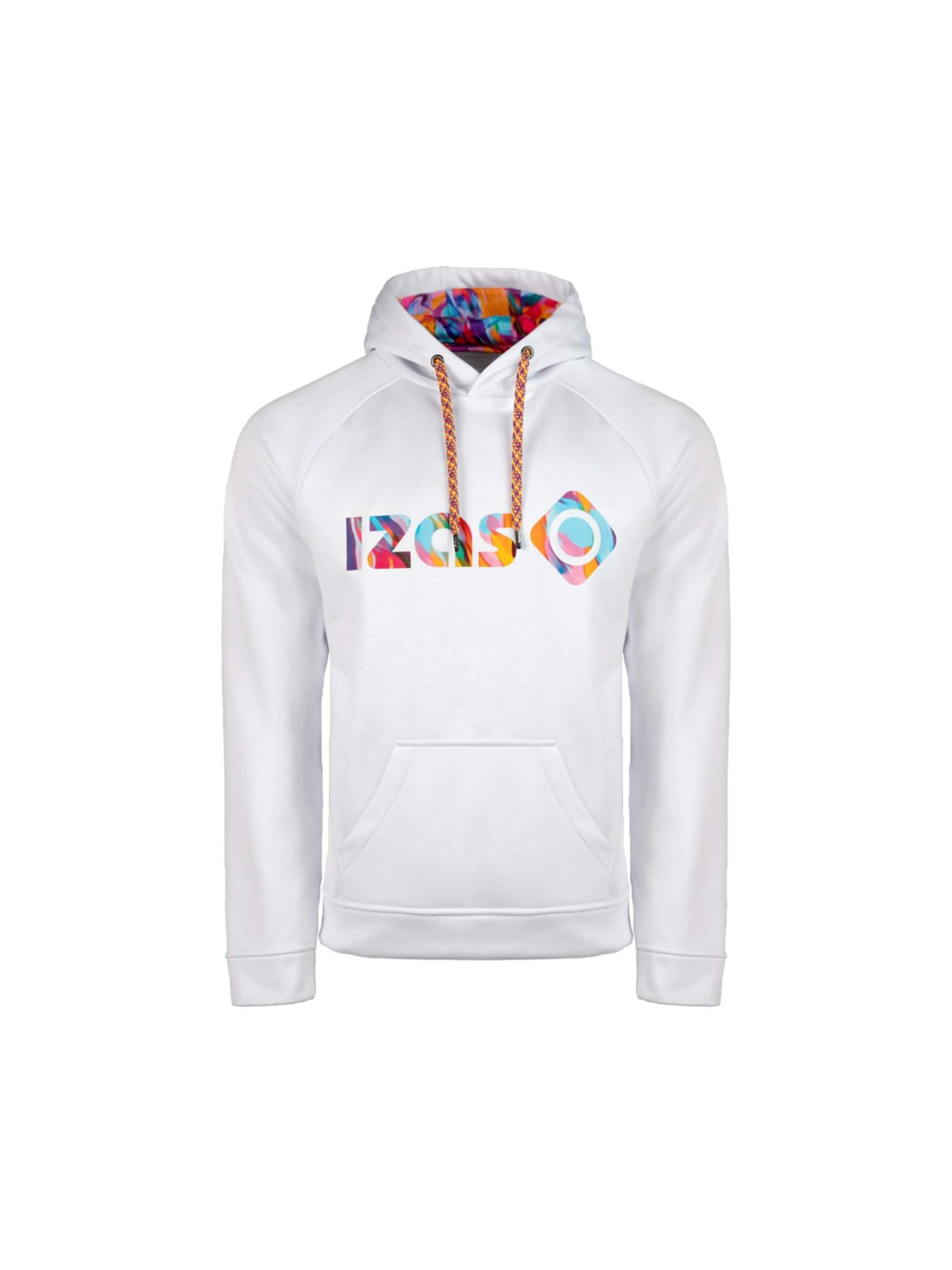Sweat de sport 'SUDADERA DEPORTIVA DUERO UNISEX' Izas en blanc : devant