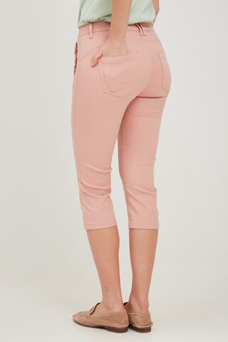 Slimfit Pantaloni di Fransa in rosa