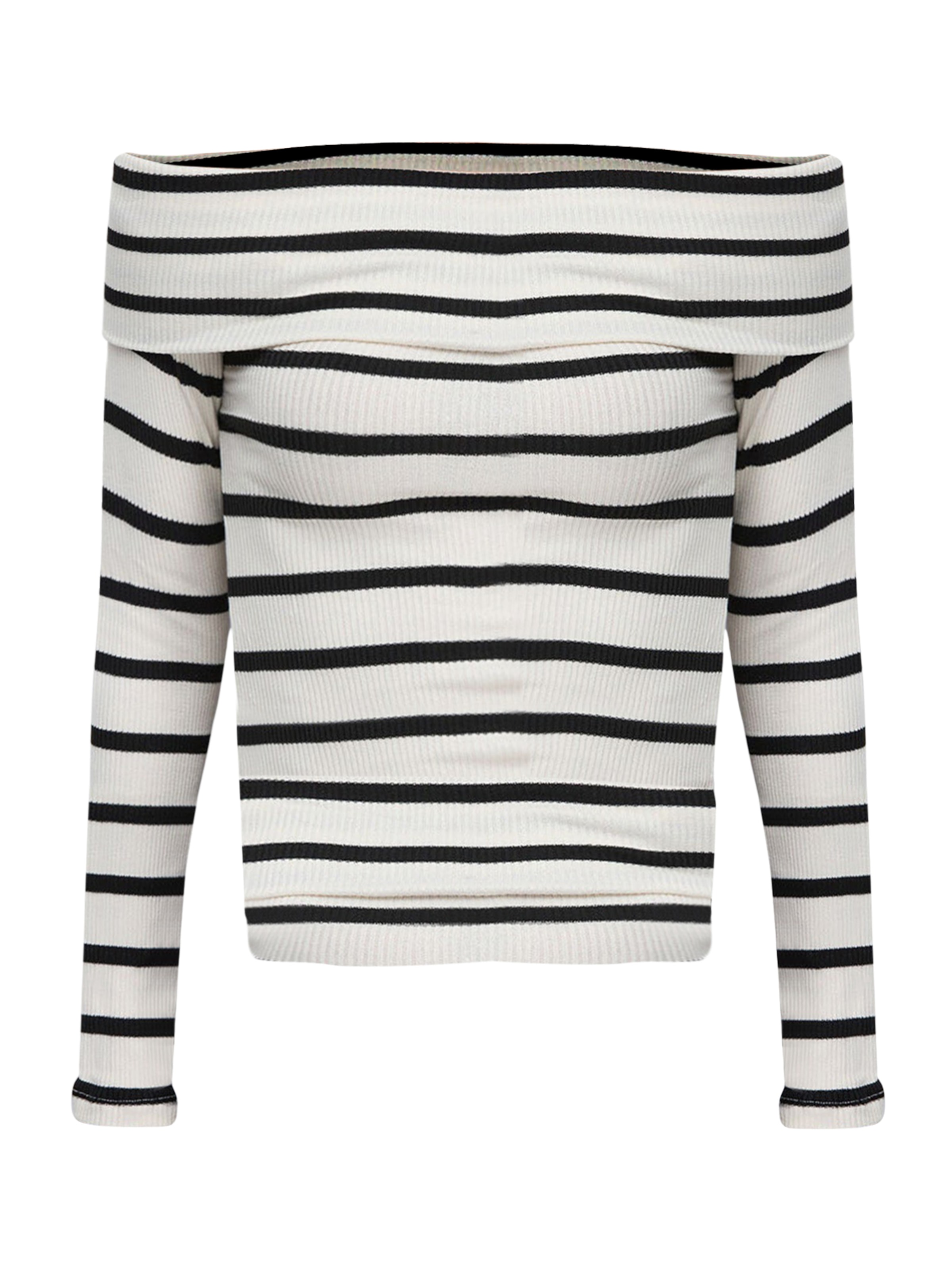 No Matter What Bluse in Weiß: Vorderseite