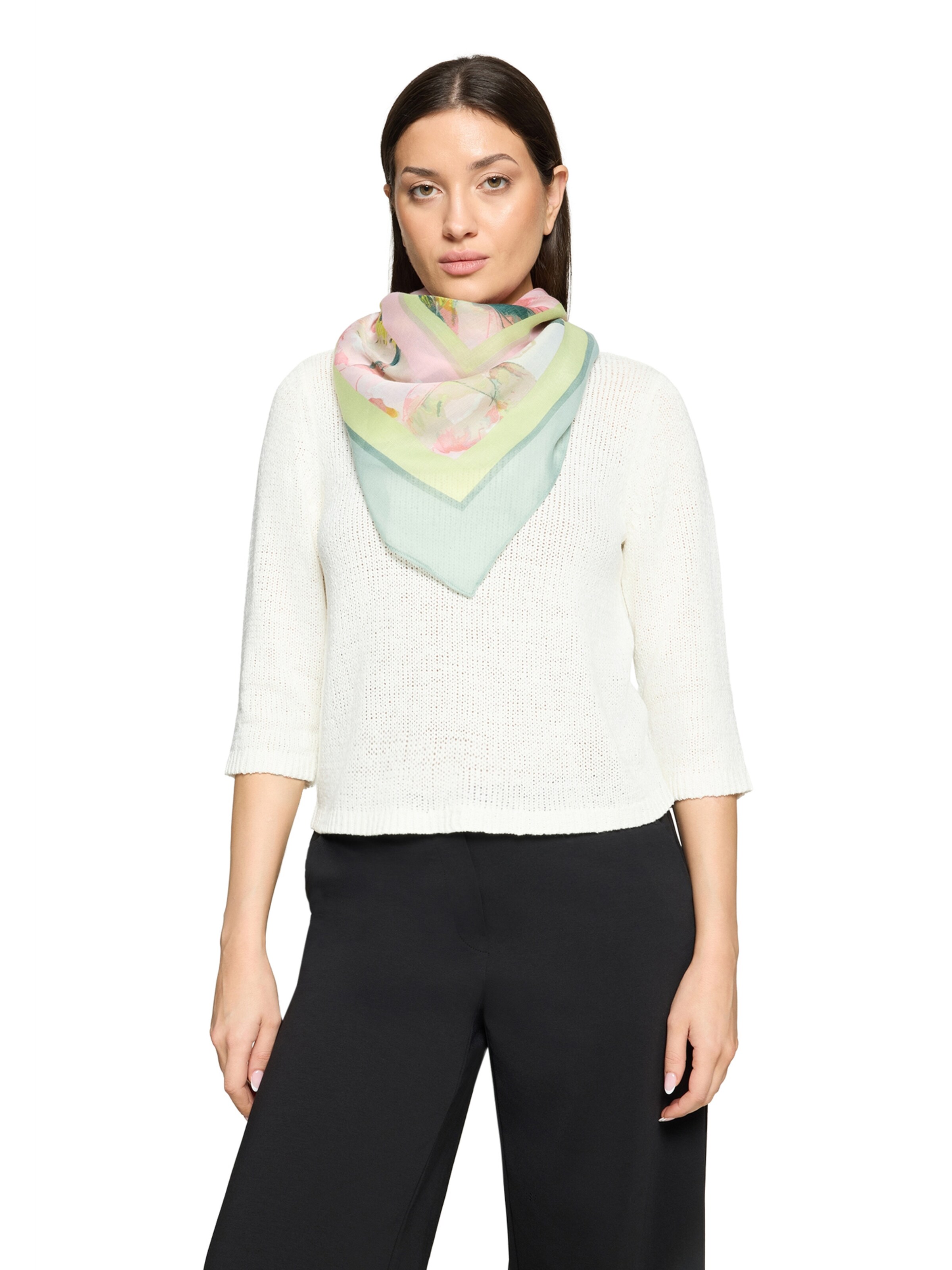 Sciarpa di Betty Barclay in verde: frontale