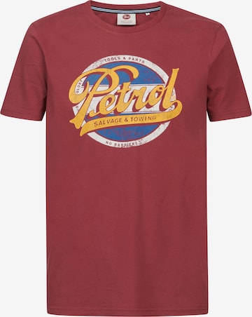 Petrol Industries Shirt in Red: front