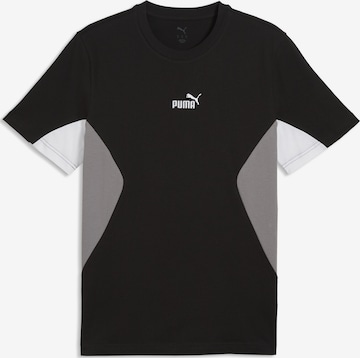 T-Shirt fonctionnel PUMA en noir : devant