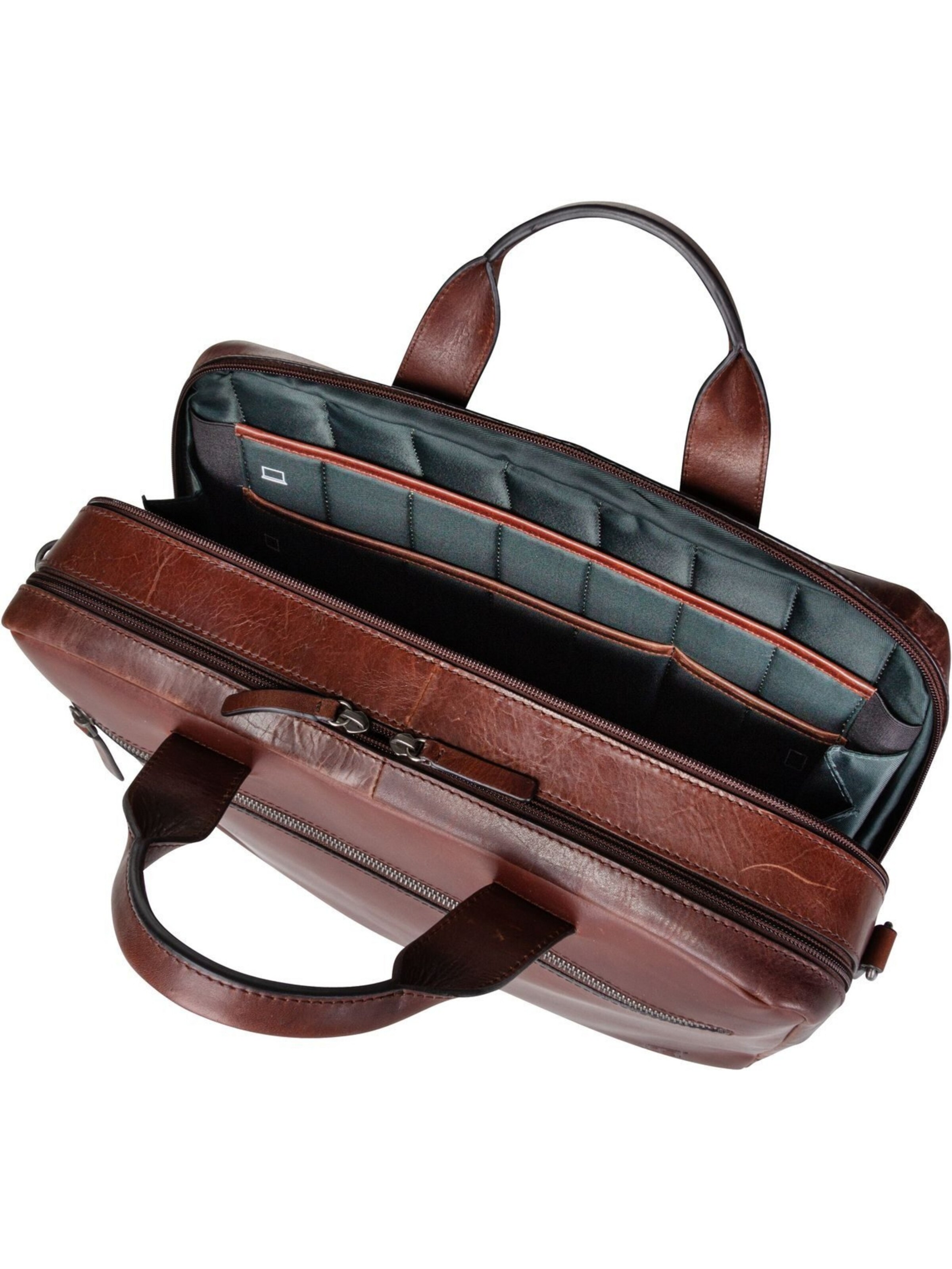 JOST Aktentas 'Lund' in Bruin