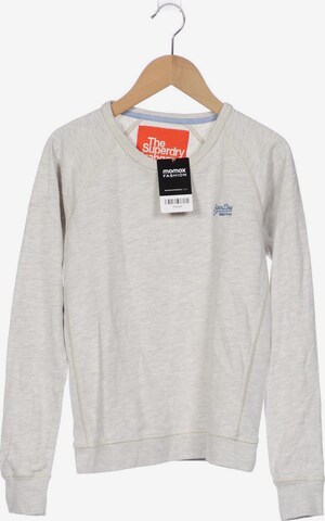 Superdry Sweater S in Silber: predná strana