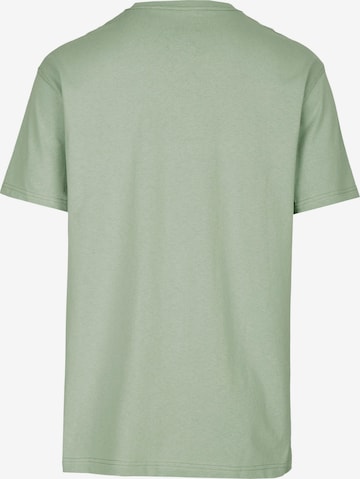 Cleptomanicx Shirt 'Ligull Boxy 2' in Green
