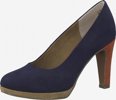 MARCO TOZZI Pumps in Navy / Ochre, Item view
