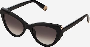 FURLA Solglasögon 'SFU977' i svart: framsida
