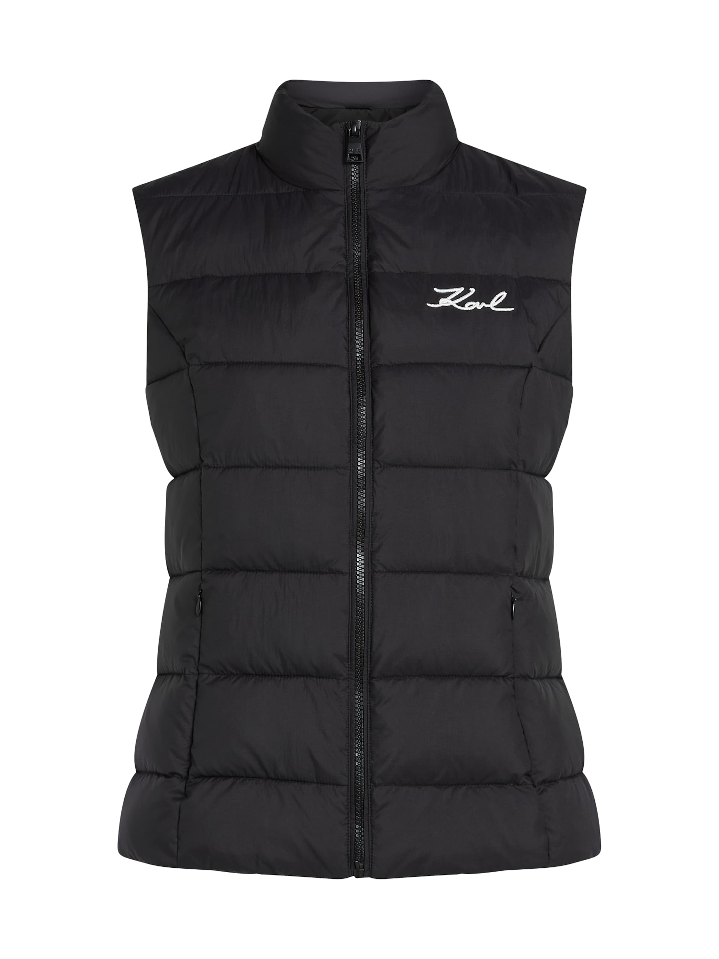 Karl Lagerfeld Vesta 'Gilet' - Čierna: predná strana