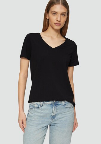 s.Oliver Shirt in Black: front