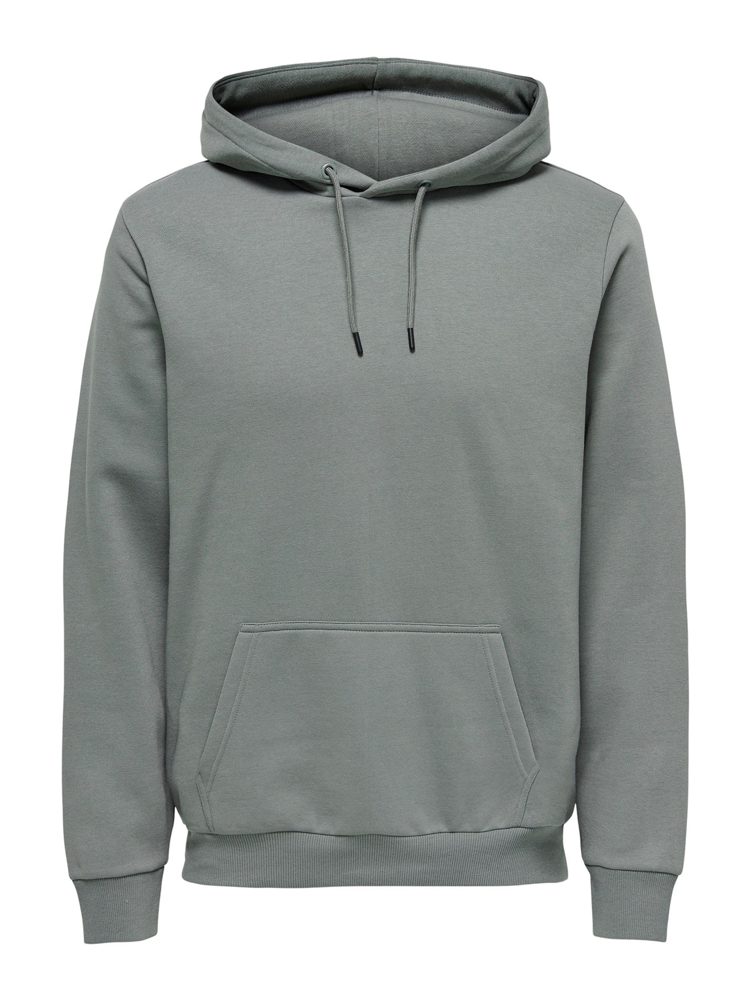 Only & Sons Regular fit Sweatshirt 'Ceres' in Green: front