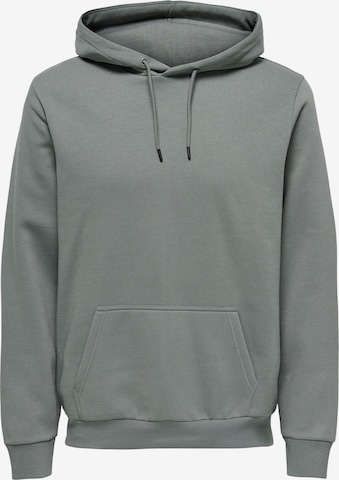Only & Sons Sweatshirt 'Ceres' in Grün: Vorderseite